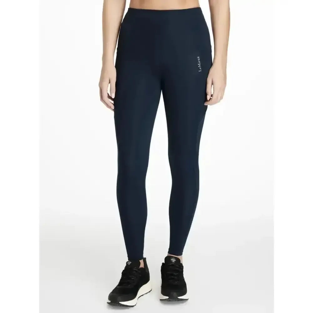 LeMieux Dani Sport Legging Navy Navy UK 6 Riding Tights