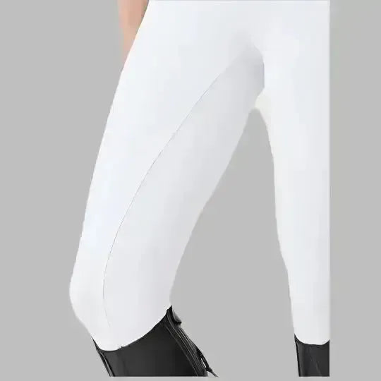 Lemieux Demi Pull On Breggings White UK 6 White Riding Tights