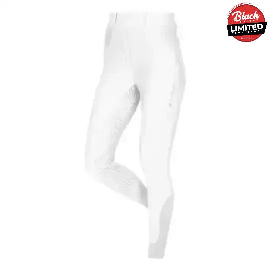 Lemieux Demi Pull On Breggings White UK 6 White Riding Tights