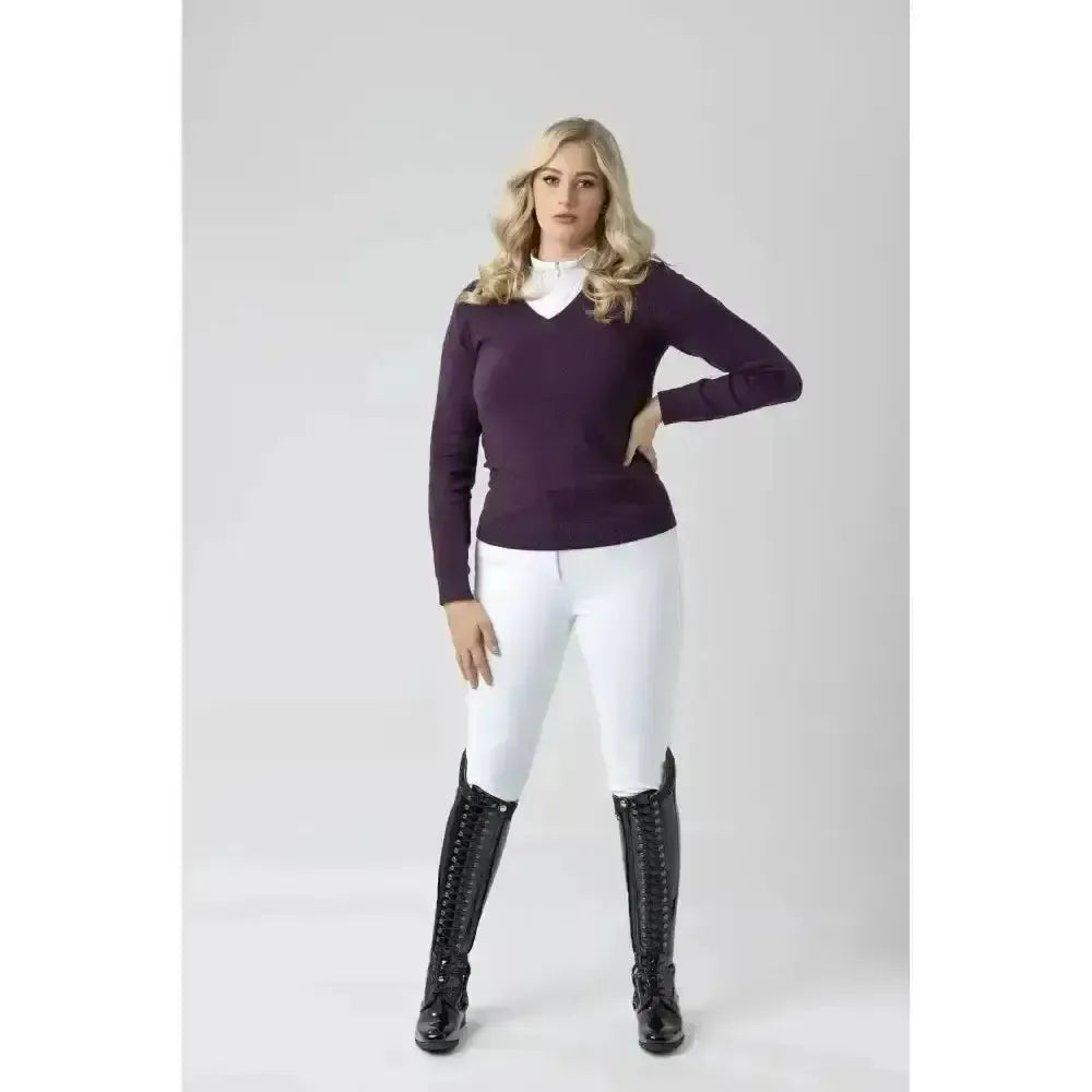 LeMieux Drytex Breech Knee Grip White 8 Breeches