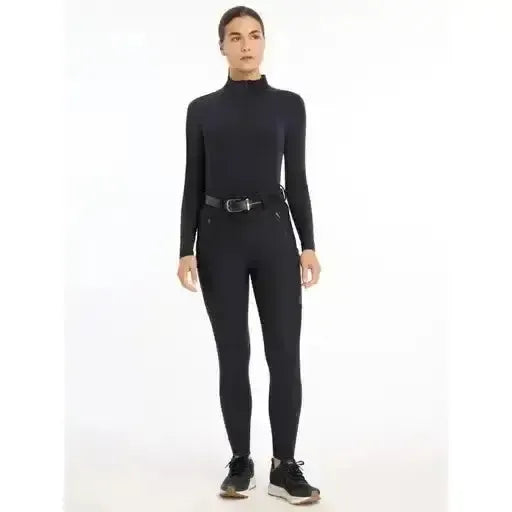 Lemieux Drytex Waterproof Breeches Knee Grip Navy UK 6 Navy Breeches