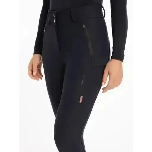 Lemieux Drytex Waterproof Breeches Knee Grip Navy UK 6 Navy Breeches
