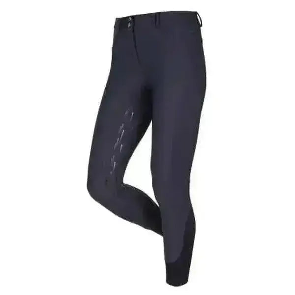 Black lemieux drytex waterproof breeches navy with sleek fit and subtle reflective stitching for weather riding