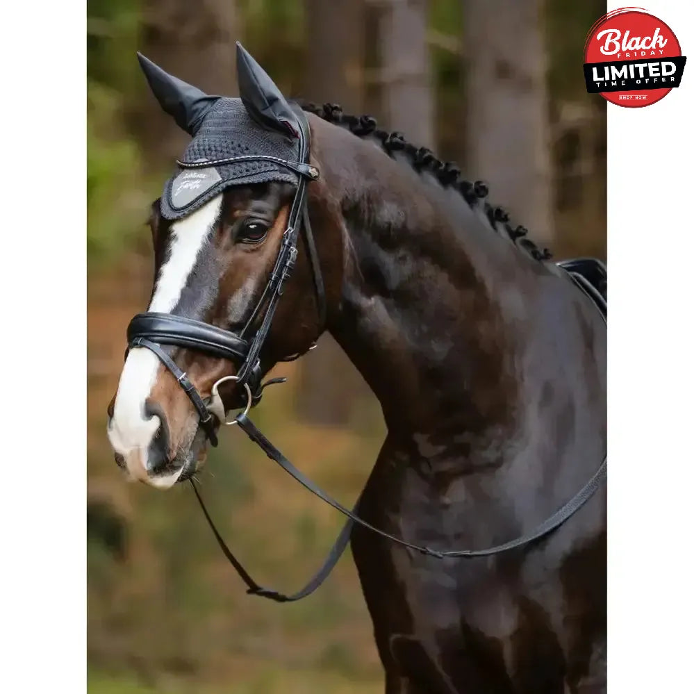 LeMieux Earth Fly Hood Moss Medium moss Fly Hoods