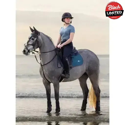 LeMieux Earth Fly Hood Ocean Medium Ocean Fly Hoods