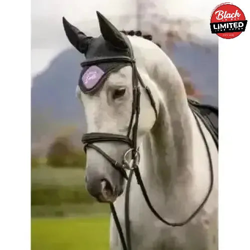 LeMieux Earth Fly Hood Thistle Medium Thistle Fly Hoods