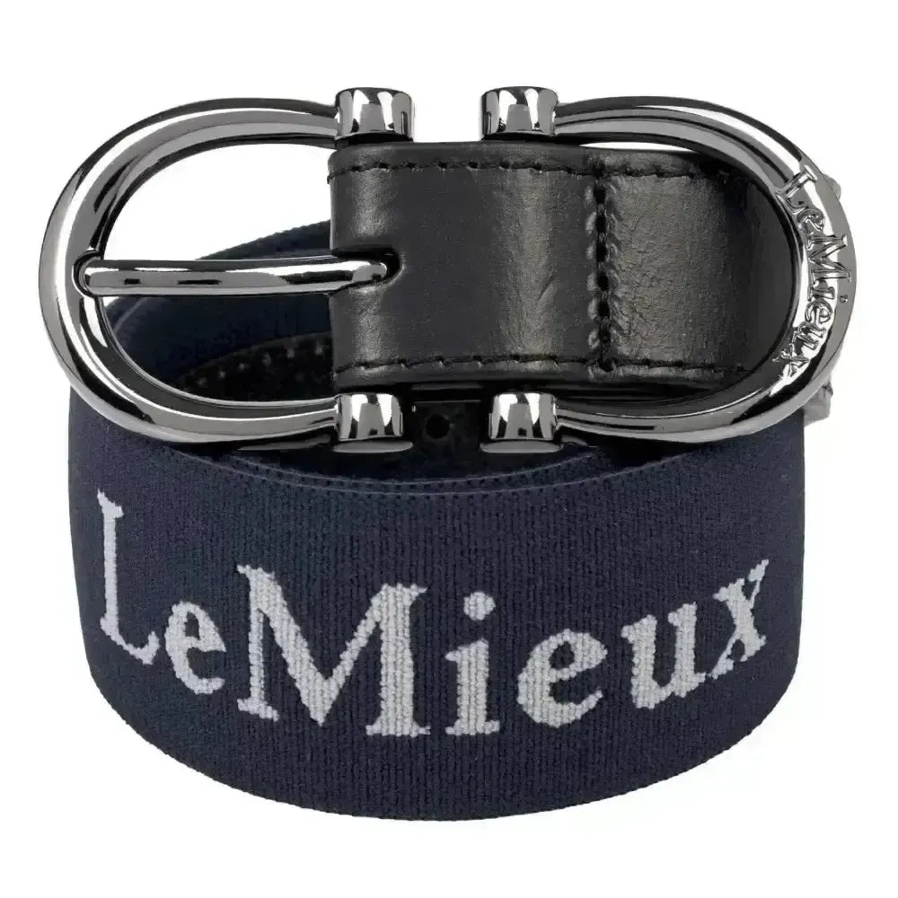 LeMieux Elasticated Belt Aubergine Aubergine Small Belts
