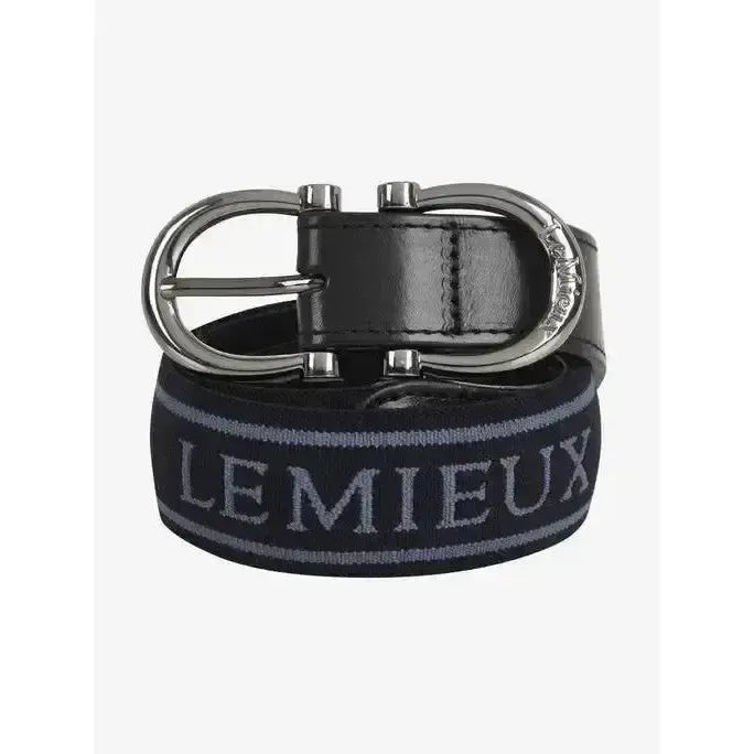 LeMieux Elasticated Belt Navy X Small Navy Belts