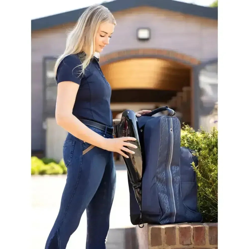 LeMieux Elite Pro Boot & Hat Bag Navy Riding Boot & Hat Bags