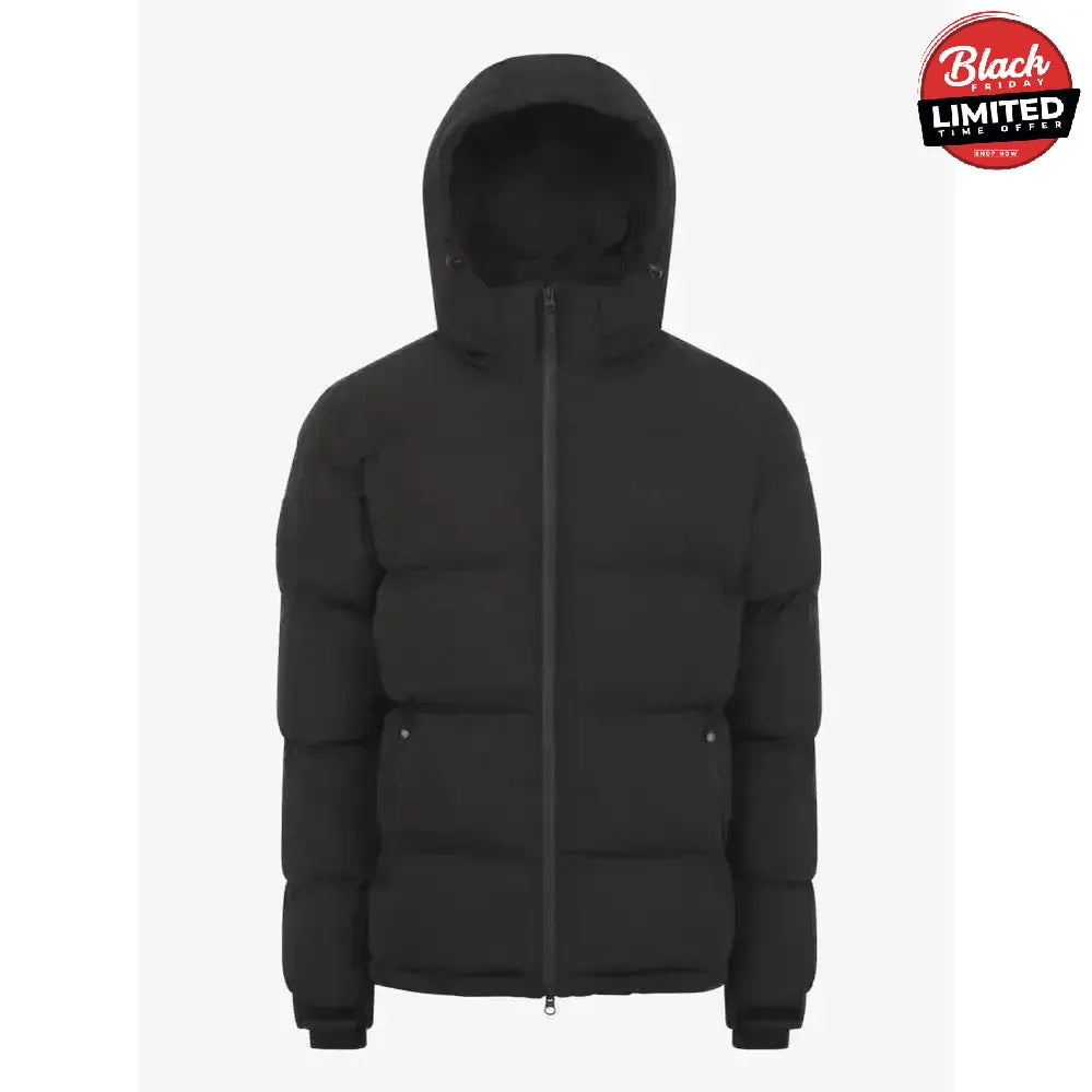 LeMieux Elite Young Mens Puffer Jacket Black 9-10 Years Coats & Jackets