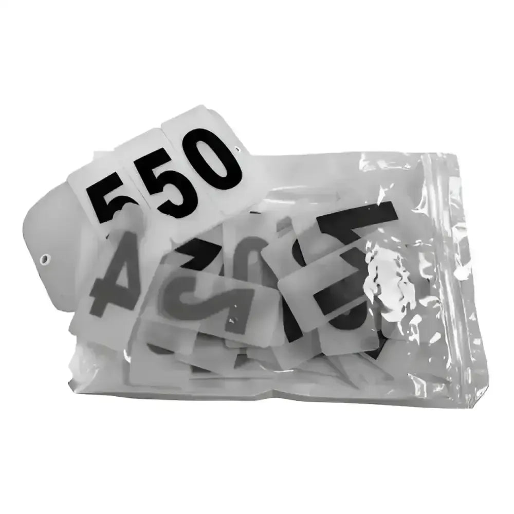 Equetech Easy Show Jacket Competition Numbers Competition Accessories