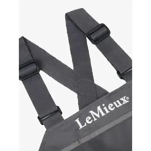 LeMieux Eventing Bib Slate Grey One Size Grey Number Bib