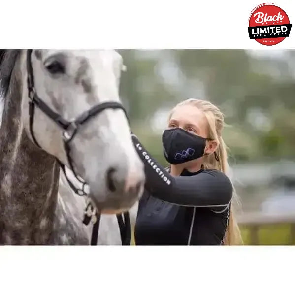 LeMieux Face Masks Reusable Covid Cloth Black mask Tack Accessories