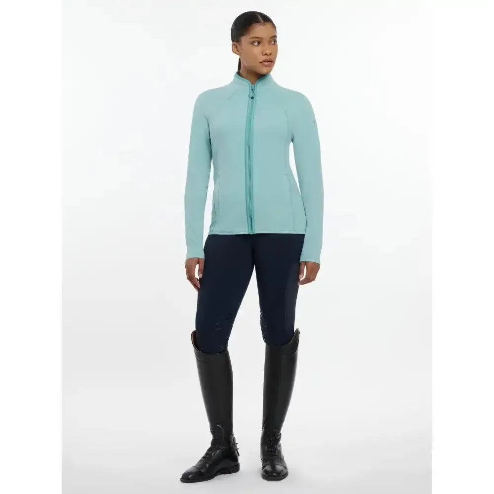 Lemieux Faye Fleece Zip Through Aqua Aqua UK 6 Coats & Jackets