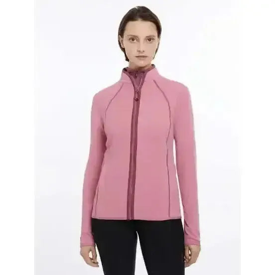 Lemieux Faye Fleece Zip Through Peony Peony UK 6 Jumpers