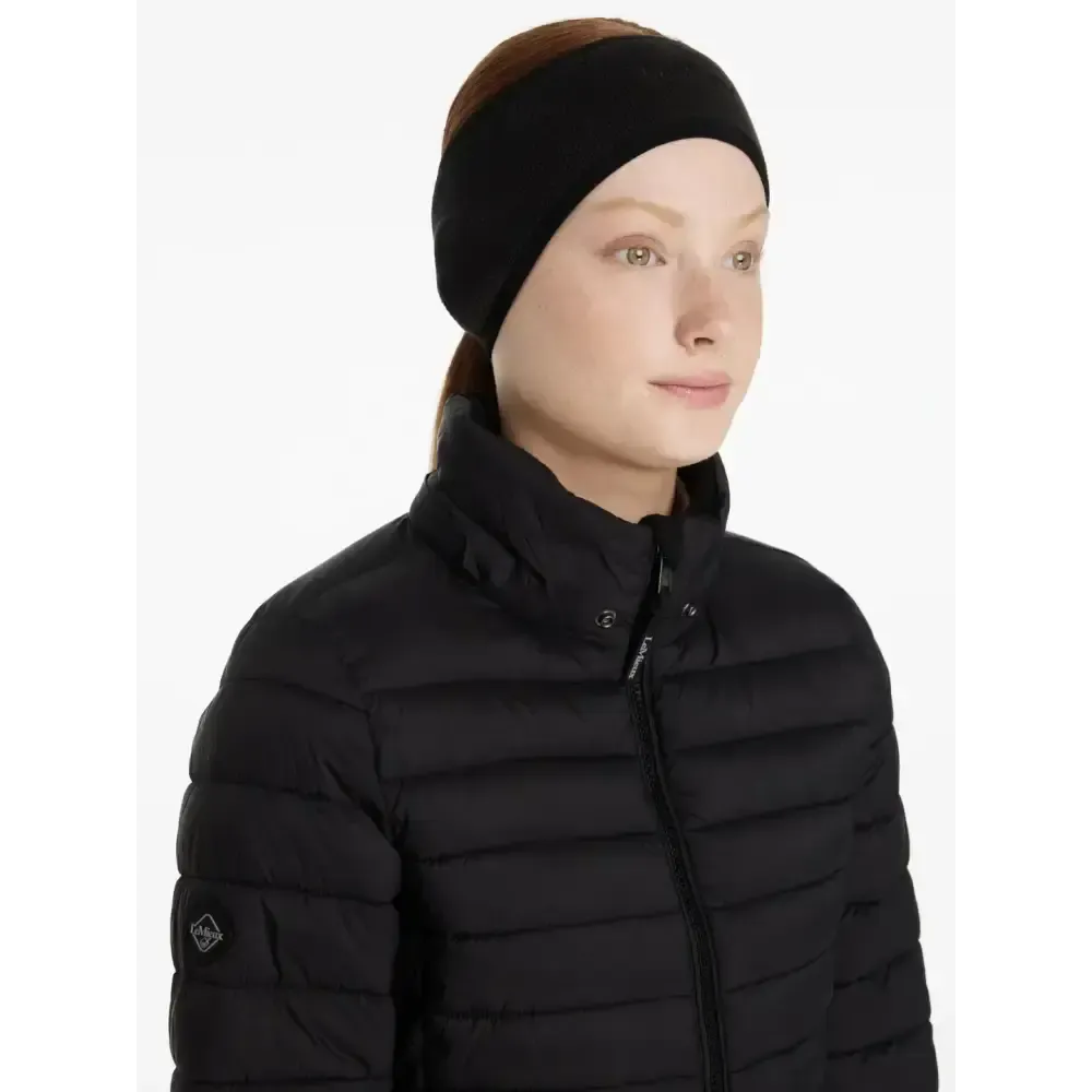 Lemieux Fleece Earwarmer Black Black One Size Headbands