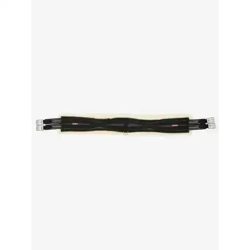 LeMieux Fleece Lined Anatomic Girth Black/Natural 115 cm Black/Natural Girths