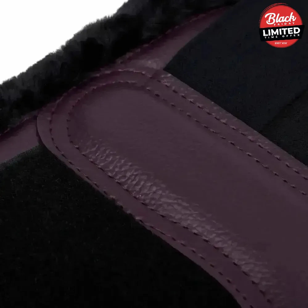 LeMieux Fleece Lined Brushing Boots Fig X Large Brushing Boots