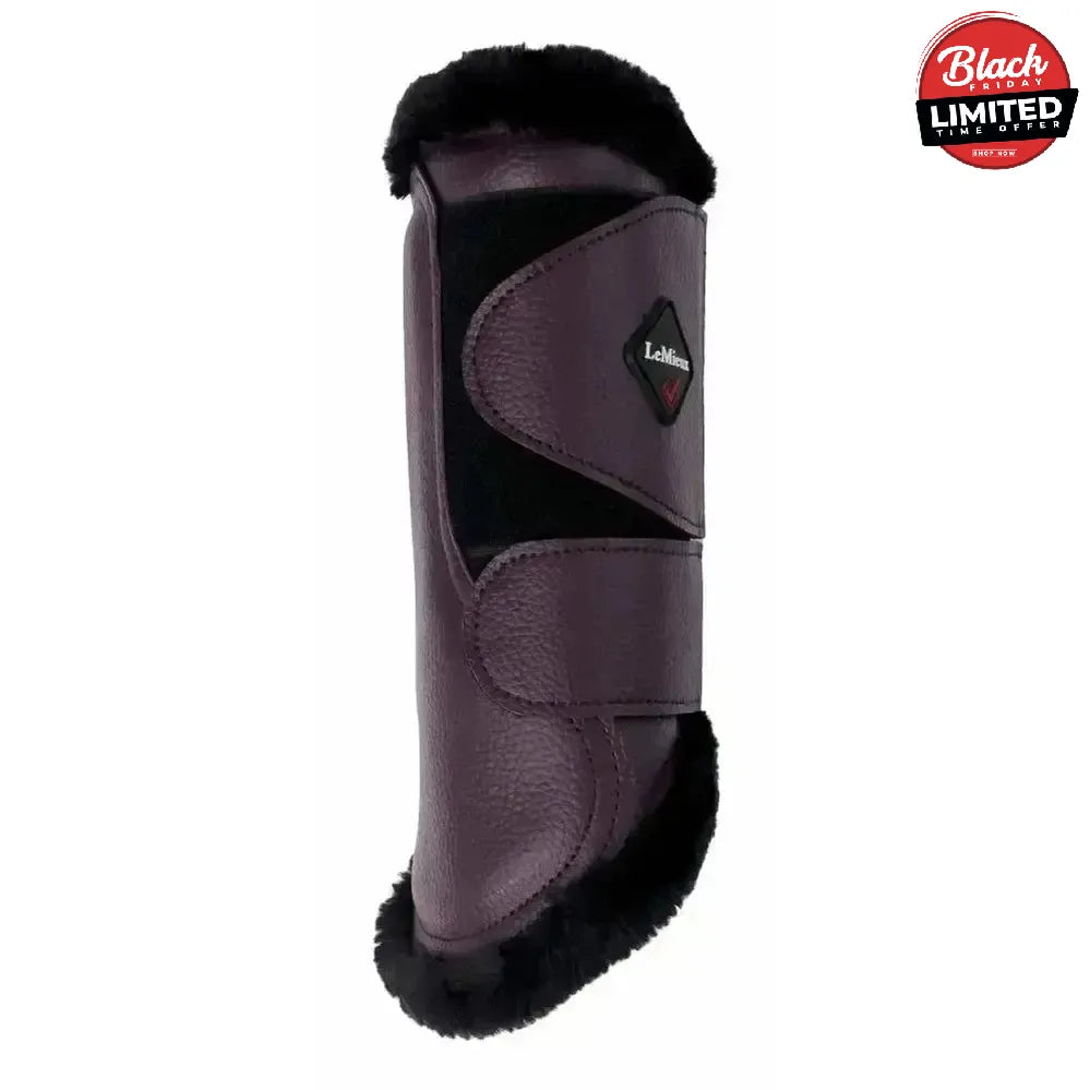 LeMieux Fleece Lined Brushing Boots Fig X Large Brushing Boots