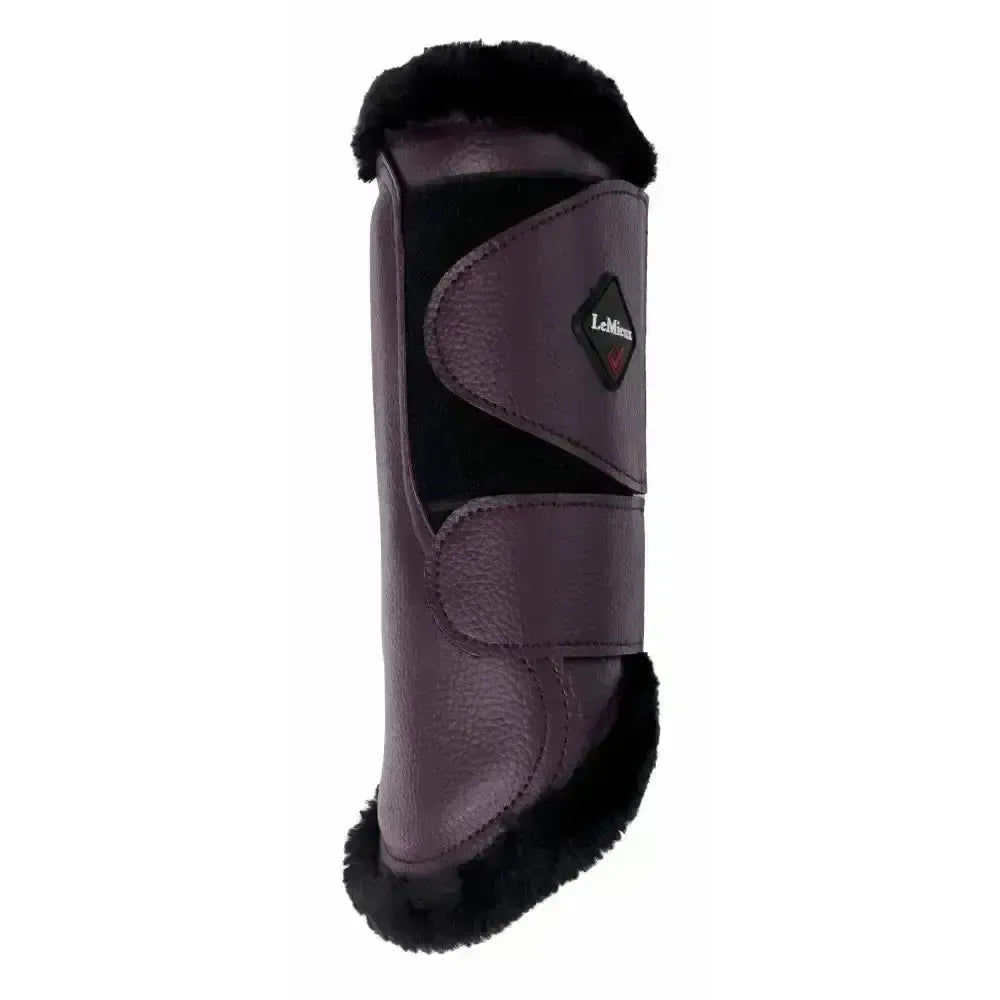 LeMieux Fleece Lined Brushing Boots Fig X Large Brushing Boots