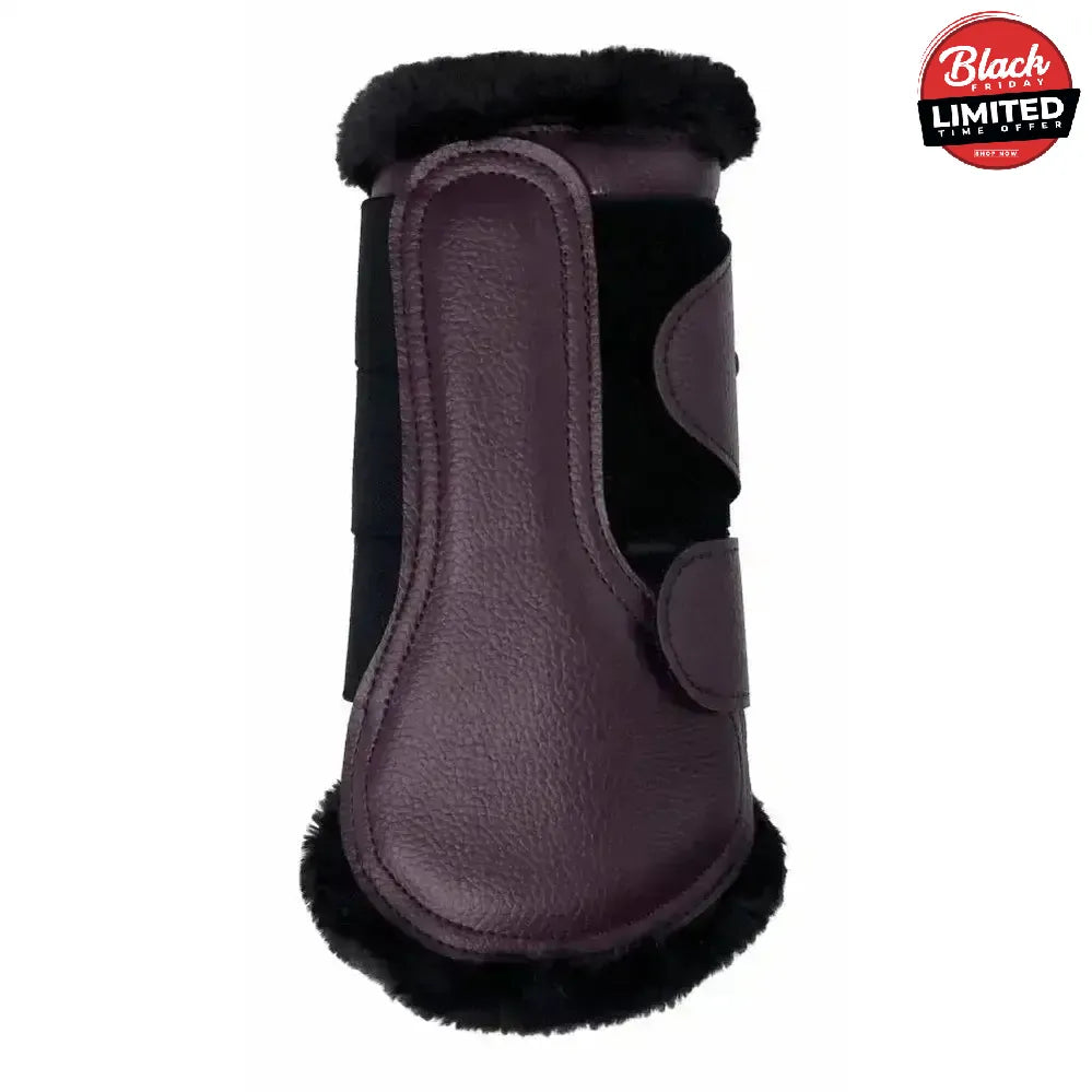 LeMieux Fleece Lined Brushing Boots Fig X Large Brushing Boots