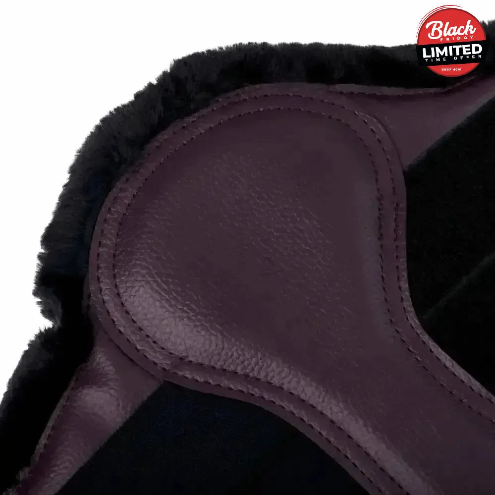 LeMieux Fleece Lined Brushing Boots Fig X Large Brushing Boots