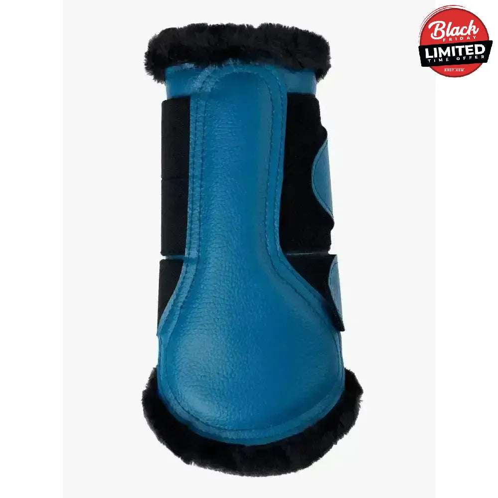 LeMieux Fleece Lined Brushing Boots - Marine X Large Brushing Boots