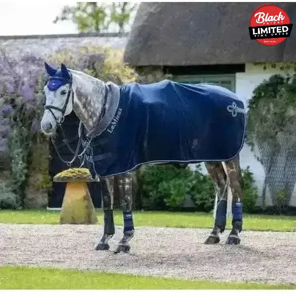 LeMieux Fleece Rugs Navy 6'0" Fleece Rugs