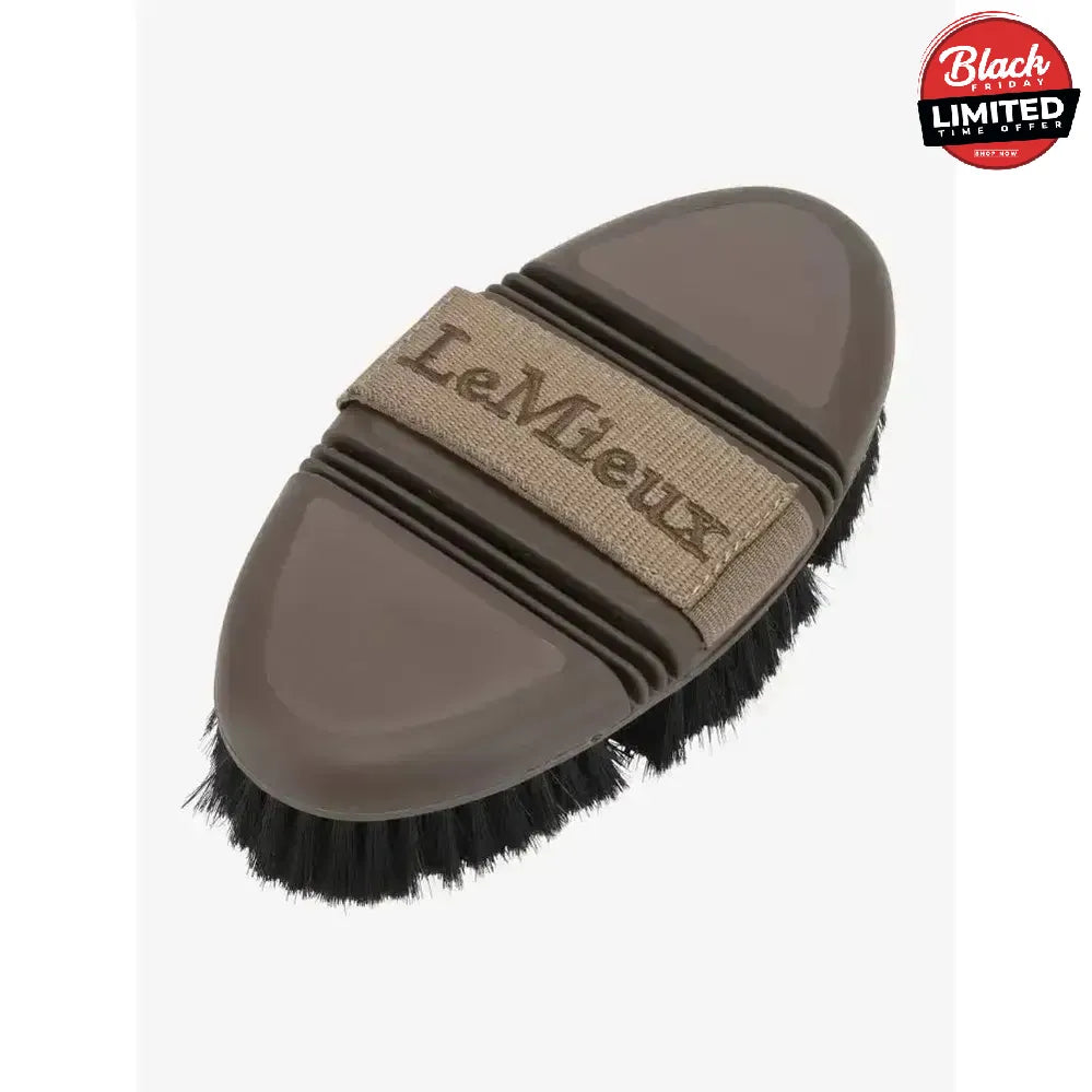 Lemieux Flexi Horse Hair Body Brush Walnut Body Brushes