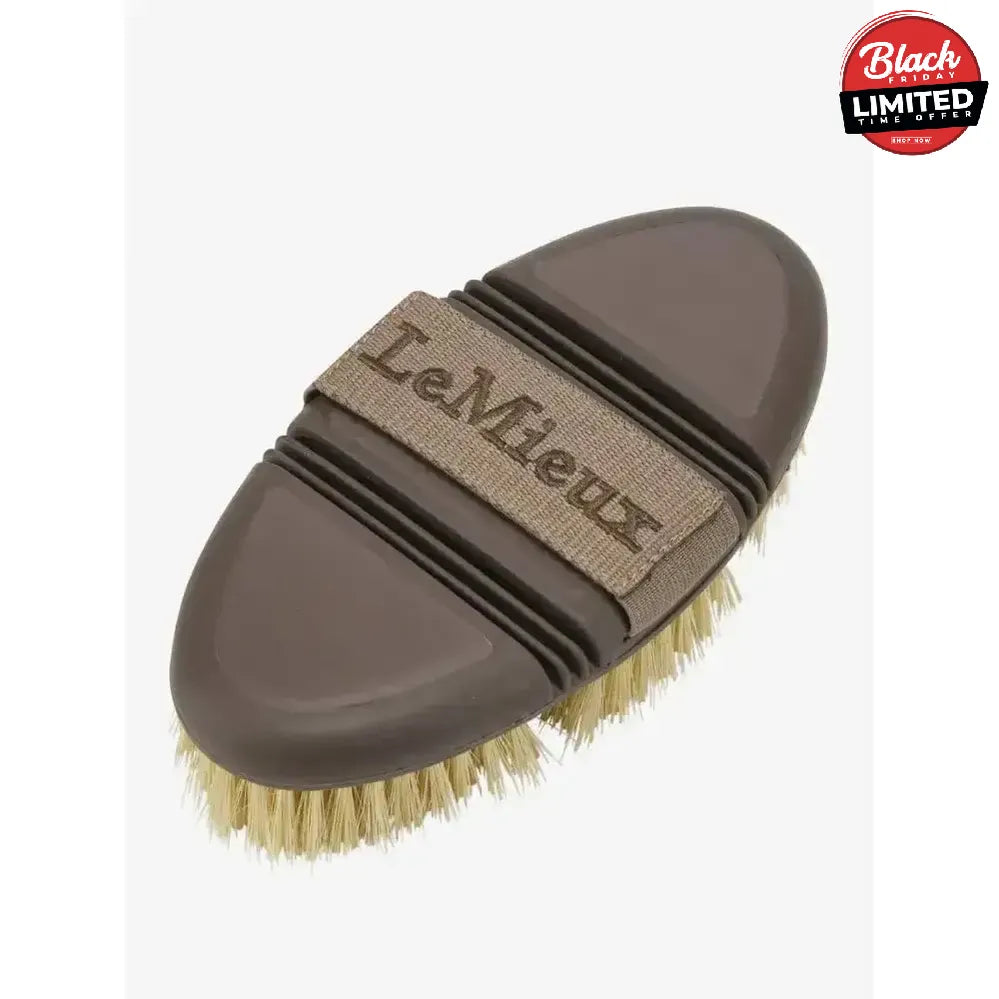 Lemieux Flexi Scrubbing Brush Walnut Dandy Brushes