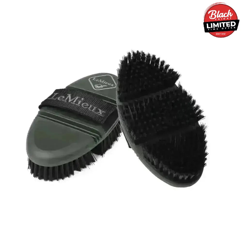 LeMieux Flexi Soft Body Brush Oak Oak Body Brushes