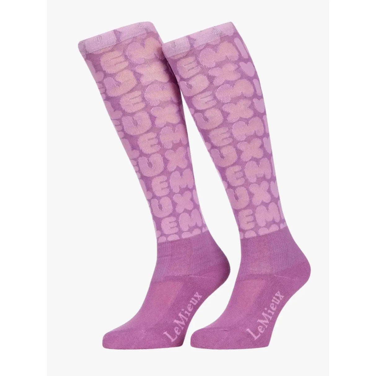 Lemieux Footsie Socks Bubble Font Fondant Bubble Font Fondant Small Riding Socks