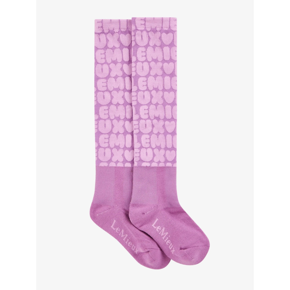 Lemieux Footsie Socks Bubble Font Fondant Bubble Font Fondant Small Riding Socks