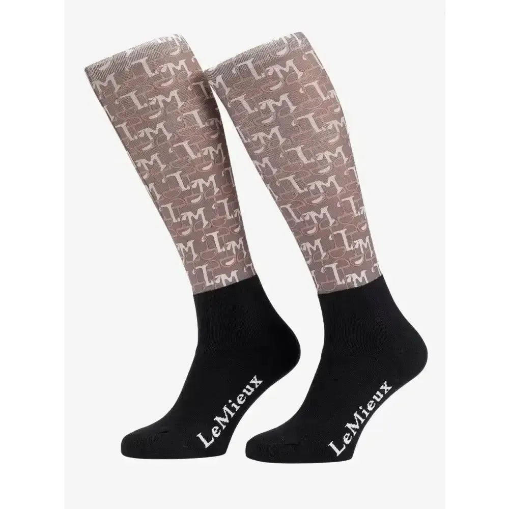 Lemieux Footsie Socks Florence Walnut Junior Riding Socks