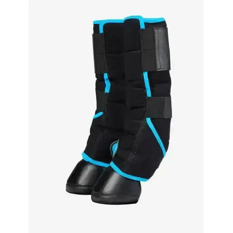 LeMieux Freeze Flow Ice Boot Front Black One Size Black Therapy Boots