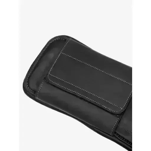 LeMieux Gel-Tek Anatomic Short Stud Girth with Magnet Black 45 cm Black Stud Girths