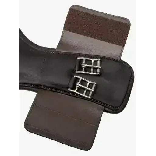 LeMieux Gel-Tek Anatomic Short Stud Girth with Magnet Brown 45 cm Brown Stud Girths