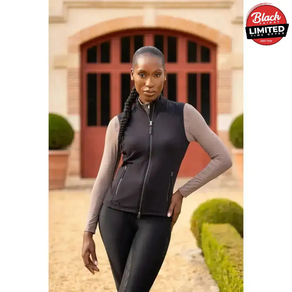 Lemieux Giselle Gilet Black 8 Riding Gilets