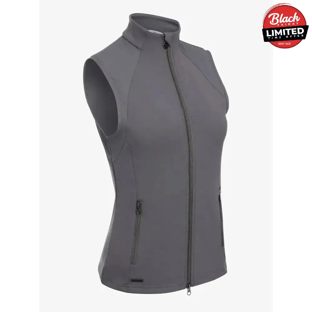LeMieux Giselle Gilet Grey 12 Bodywarmers
