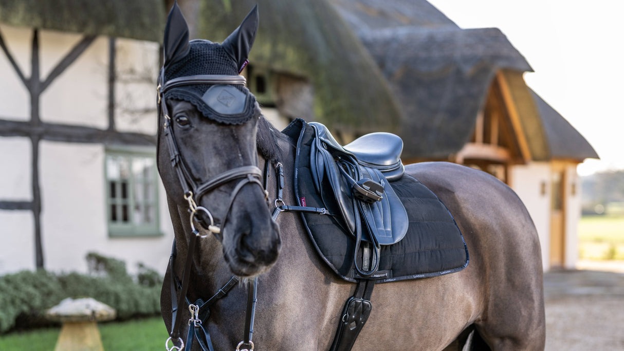 Lemieux GP Work Pad Black Saddle Pads & Numnahs Barnstaple Equestrian Supplies