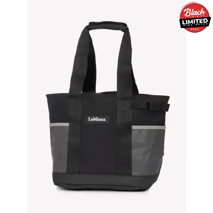 LeMieux Grooming Tote Black One Size Black Kit Bags