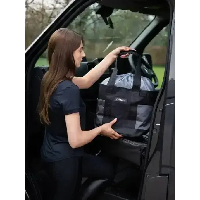 LeMieux Grooming Tote Black One Size Black Kit Bags