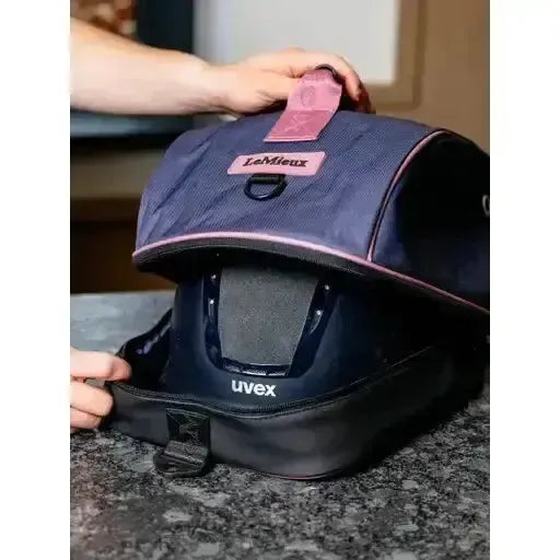 Lemieux Hat Box Dusk Blue Dusk Blue One Size Riding Hat Bags