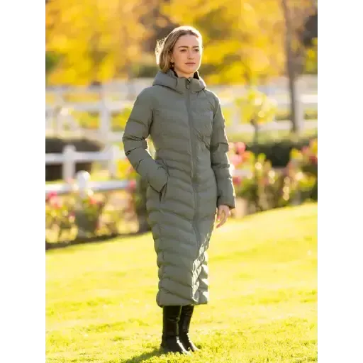 Lemieux Hayley Water Resistant Longline Puffer Coat Rosemary Rosemary UK 6 Outdoor Coats
