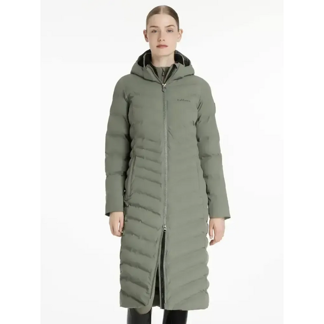 Lemieux Hayley Water Resistant Longline Puffer Coat Rosemary Rosemary UK 6 Outdoor Coats