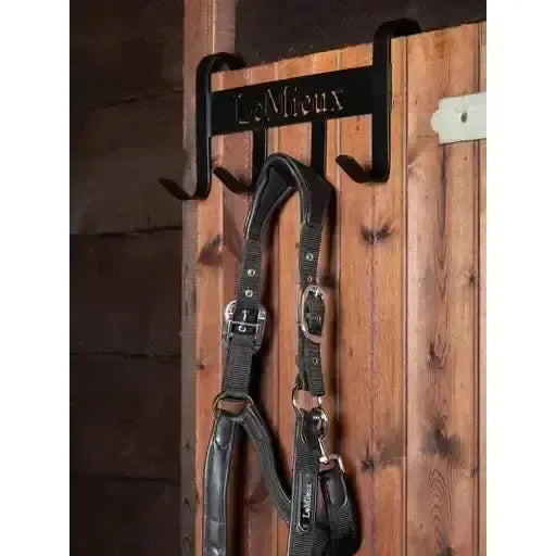 LeMieux Headcollar Hanger Black Black One Size Bridle Hooks