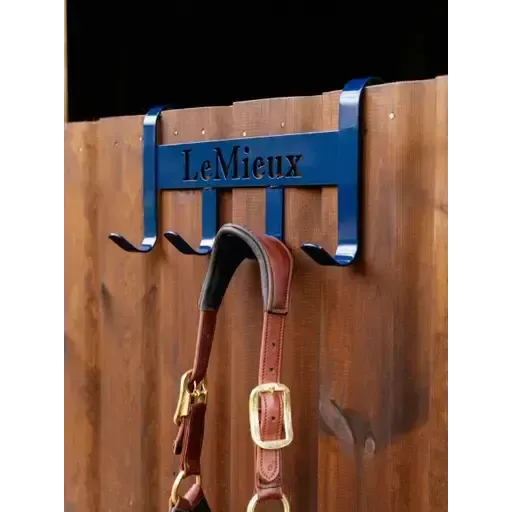 LeMieux Headcollar Hanger Navy Navy One Size Bridle Hooks