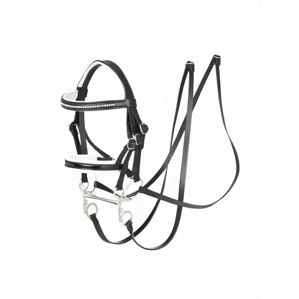 LeMieux Hobby Horse Double Bridle Black Toy Hobby Horse