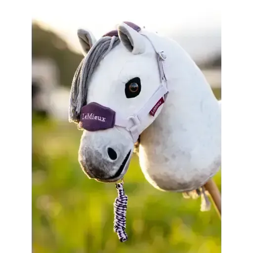 Lemieux Hobby Horse Vogue Headcollar & Leadrope Lilac Lilac One Size Hobby Horse Accessories