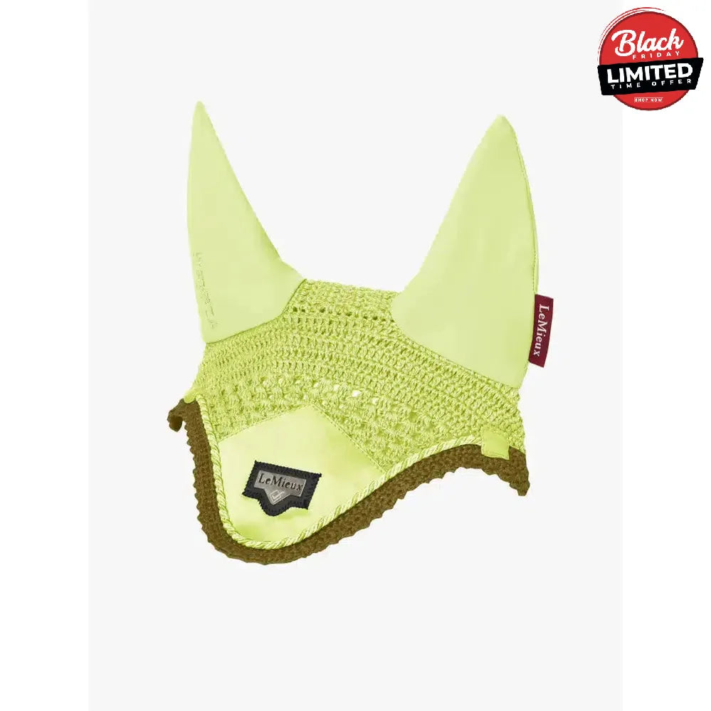 LeMieux Junior Loire Fly Hood Kiwi Small Horse Ear Bonnets